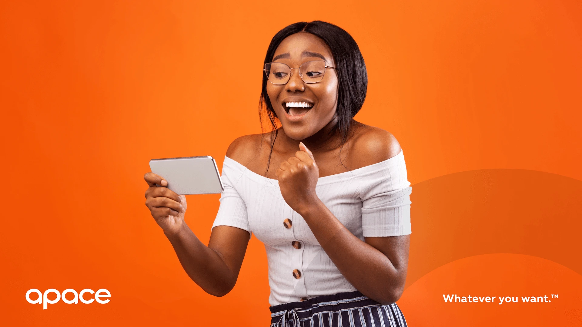 Apace brand design ad concept