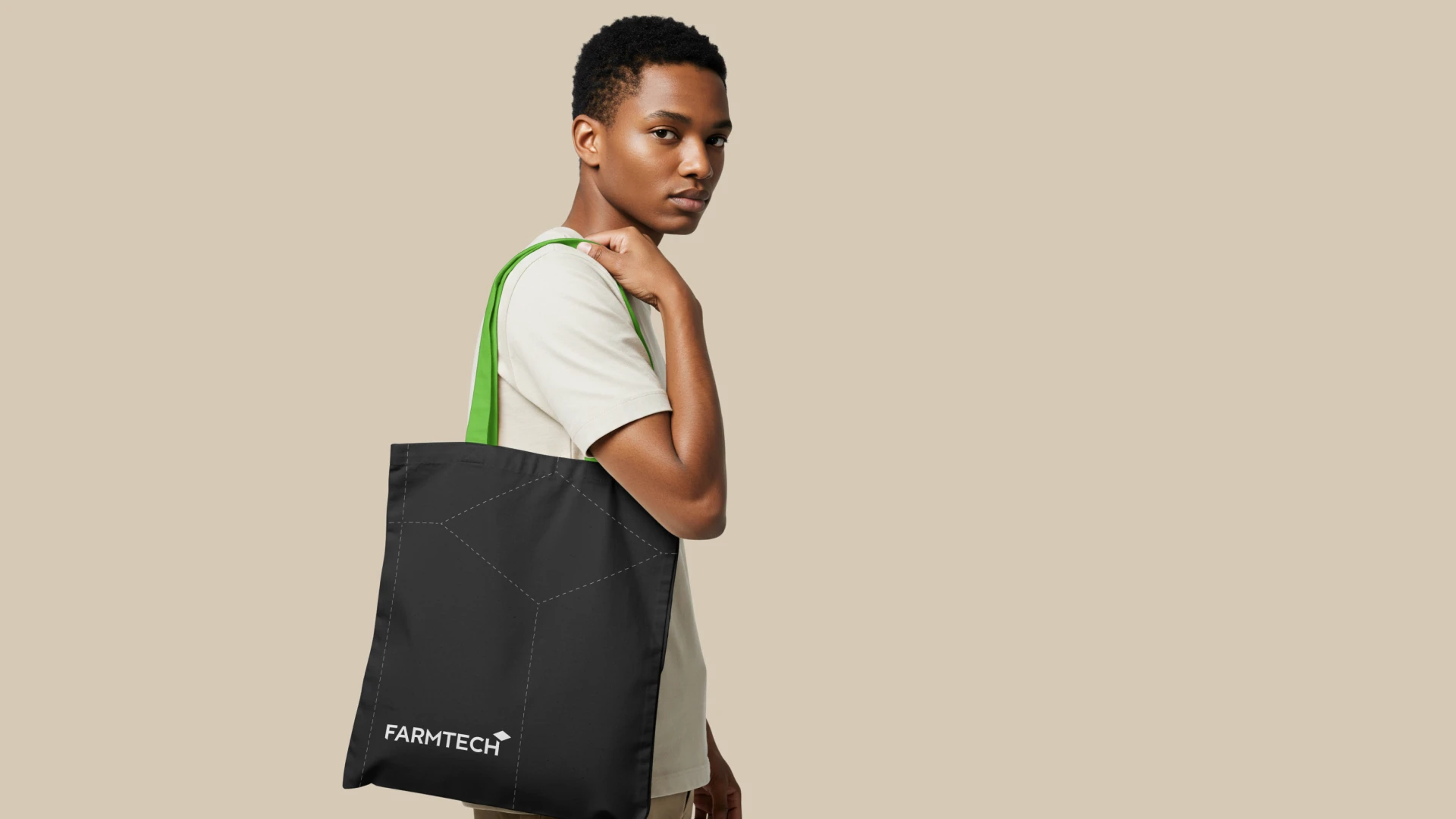 Farmtech mockup totebag sample